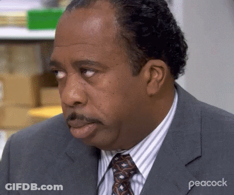 Man In Suit Tie Funny Face Camera GIF