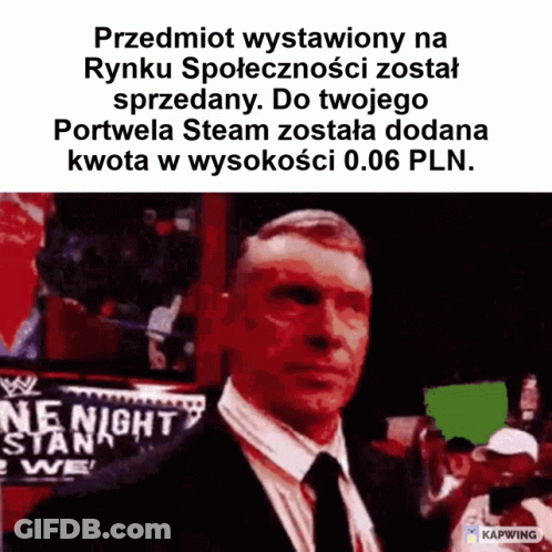 Man In Suit Tie With Ale Night Sign GIF
