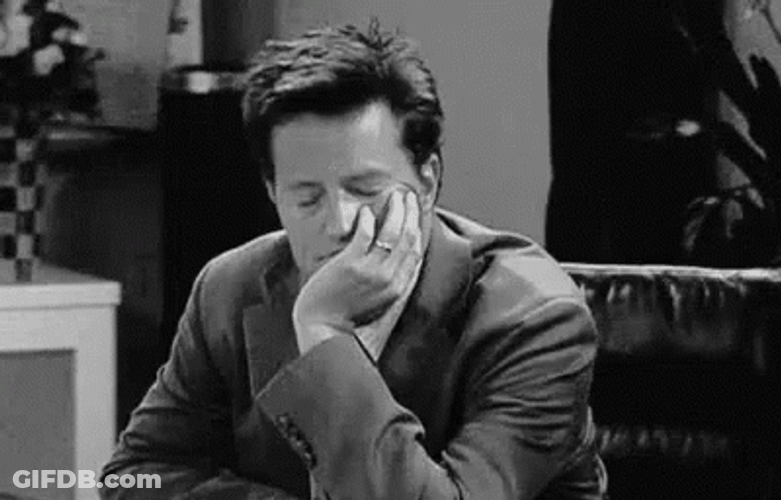 Man In Suit Tired Monday At Work GIF