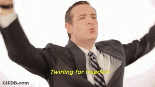Man In Suit Twirling Arms In Air GIF