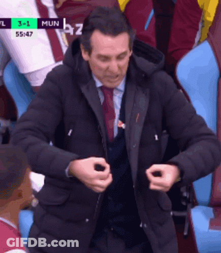 Man In Suit Watching Soccer Game GIF