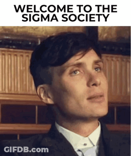 Man In Suit Welcome To The Sigma Society GIF