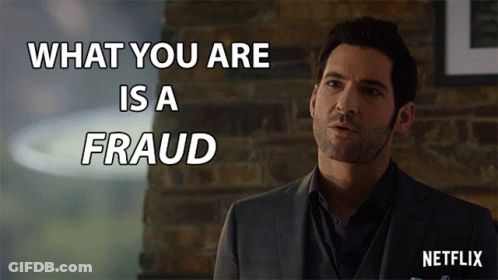 Man In Suit: What You Are Is A Fraud GIF