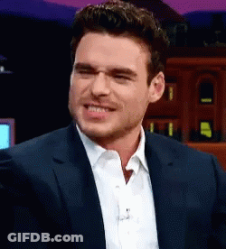 Man In Suit White Shirt Smiling Making Face GIF