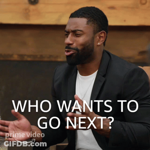 Man In Suit Who Wants To Go Next Prime Video GIF
