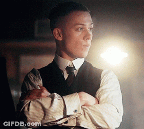 Man In Suit With Arms Crossed GIF