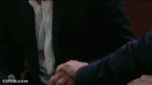 Man In Suit With Cat Tattoo On Face GIF