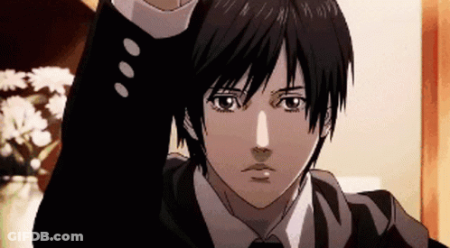 Man In Suit With Hand Up GIF