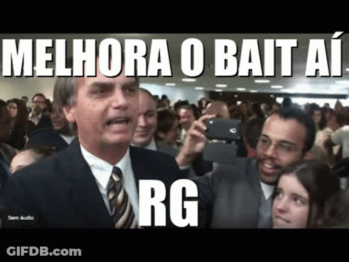 Man In Suit With Melhora O Bait Ai RG GIF