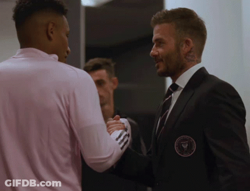Man In Suit With Miami Patch GIF