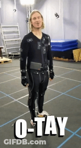 Man In Suit With O-Tay GIF