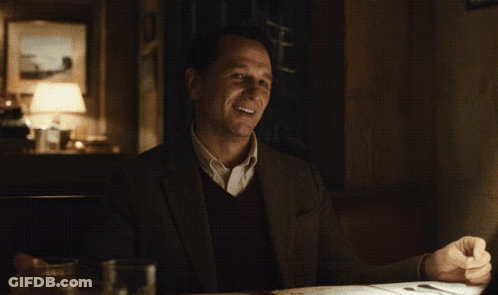 Man In Suit With Open Mouth GIF