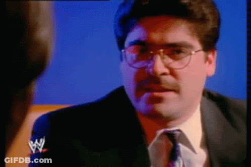 Man In Suit With W Logo GIF