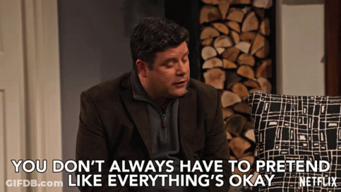 Man In Suit You Don't Always Have To Pretend Netflix GIF
