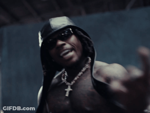 Man In Sunglasses And Bandana GIF