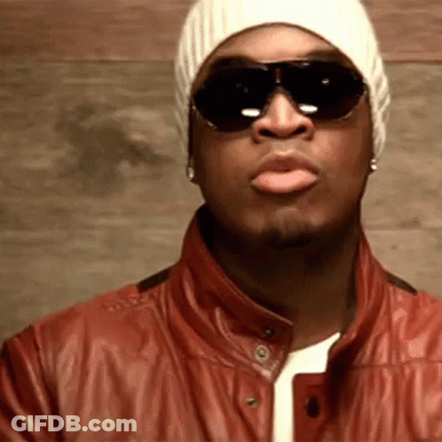 Man In Sunglasses And Beanie Making Funny Face GIF