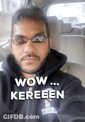 Man In Sunglasses And Black Hoodie Wow Kereeen GIF