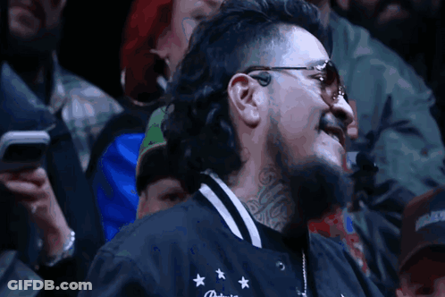 Man In Sunglasses And Black Patriots Jacket GIF