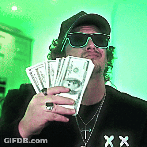 Man In Sunglasses And Black Shirt With XX GIF