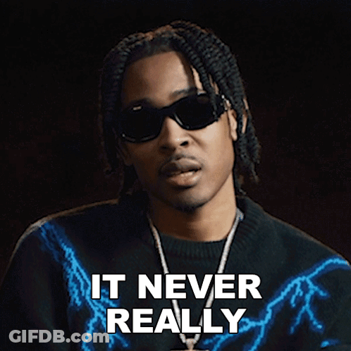 Man In Sunglasses And Blue Lightning Sweater GIF