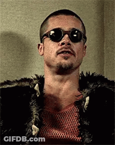 Man In Sunglasses And Fur Coat GIF