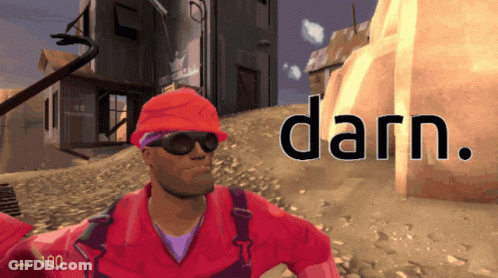 Man In Sunglasses And Hard Hat By Darn Sign GIF