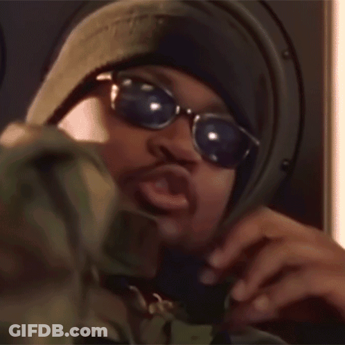 Man In Sunglasses And Hat GIF