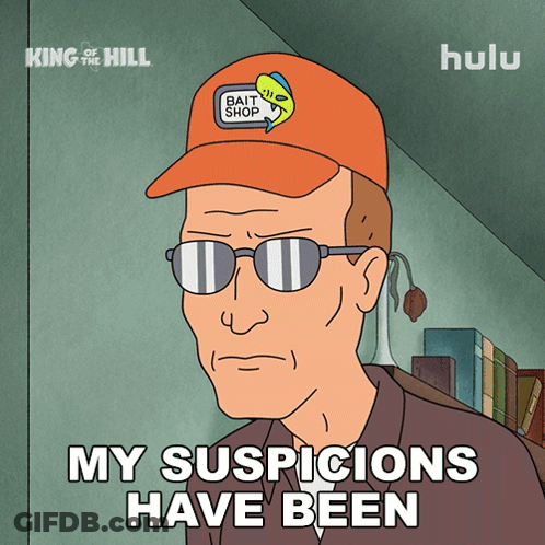 Man In Sunglasses And Hat Saying Bait Shop GIF