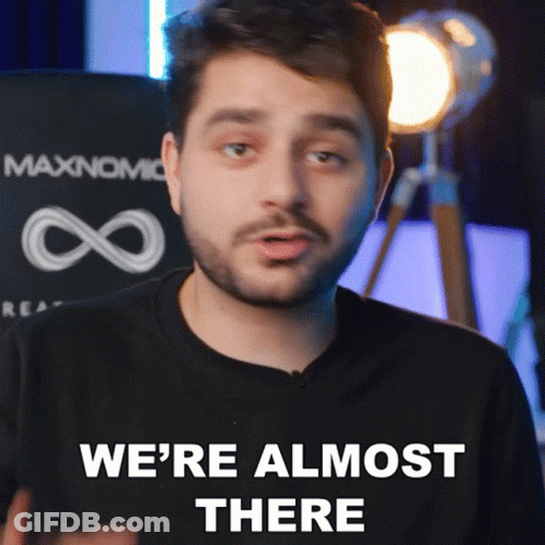 Man In Sunglasses And Headband Says We're Halfway Through The Week GIF