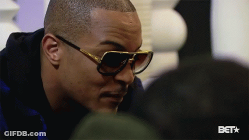 Man In Sunglasses And Hoodie Talking GIF