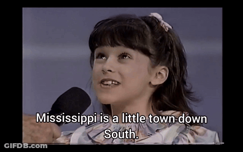 Man In Sunglasses And Mississippi Hat GIF