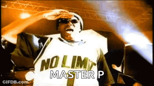 Man In Sunglasses And No Limit Jersey GIF