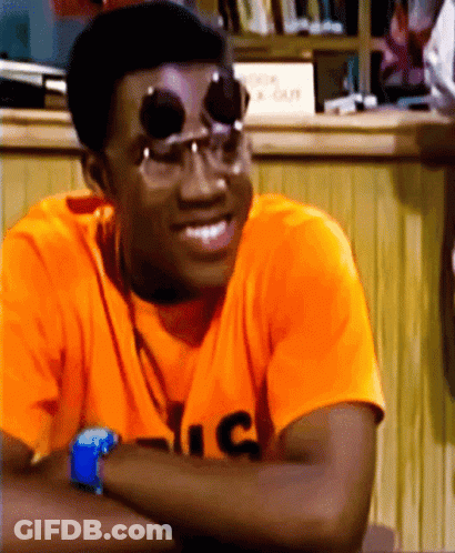 Man In Sunglasses And Orange Shirt With C GIF