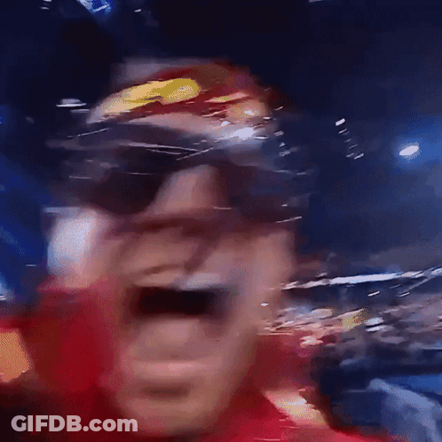 Man In Sunglasses And Red Shirt GIF