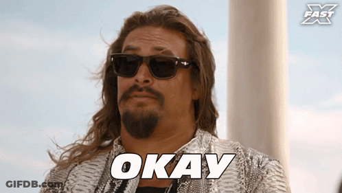 Man In Sunglasses And Snakeskin Jacket Says Okay GIF