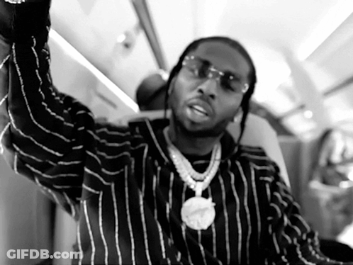 Man In Sunglasses And Striped Shirt On Plane GIF