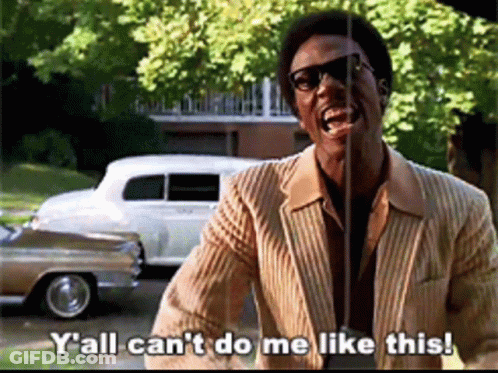 Man In Sunglasses And Suit Says Y All Can't Do Me Like This GIF