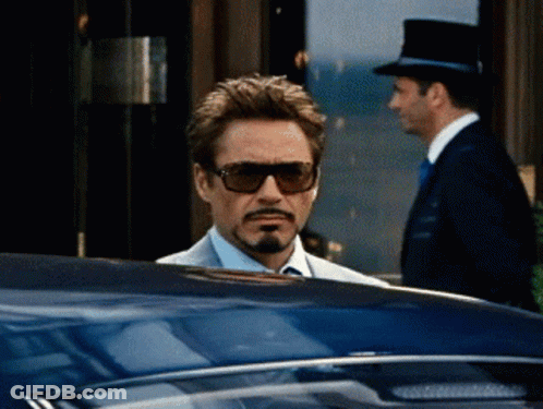 Man In Sunglasses And Top Hat GIF