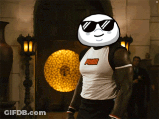 Man In Sunglasses And White Puma Shirt GIF