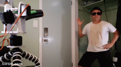 Man In Sunglasses And White Shirt GIF