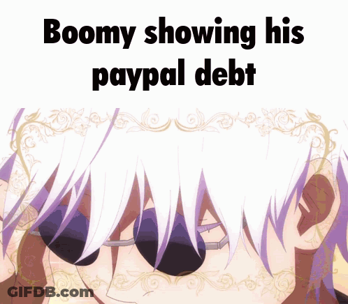 Man In Sunglasses Boomy Paypal Debt GIF
