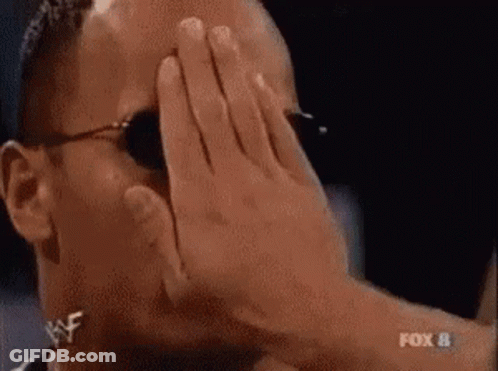 Man In Sunglasses Covering Eyes GIF