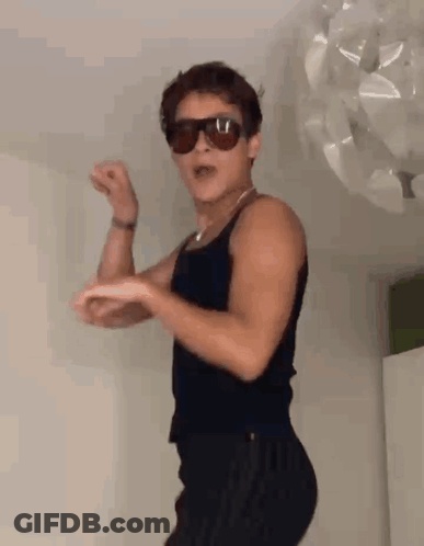 Man In Sunglasses Dancing GIF