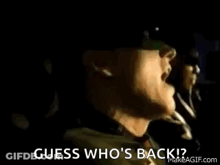 Man In Sunglasses, Green Shirt, Car, Child Behind GIF