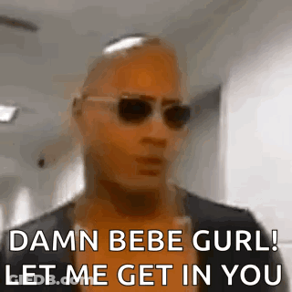 Man In Sunglasses Hallway Saying Damn Bebe Girl GIF
