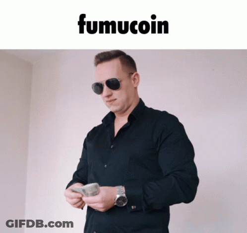 Man In Sunglasses Holding Money GIF