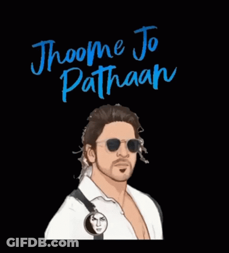 Man In Sunglasses Jhoome Jo Pathaan GIF
