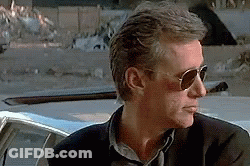 Man In Sunglasses Next To Car GIF