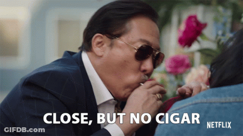 Man In Sunglasses Smoking Cigar Saying Ki Chai GIF