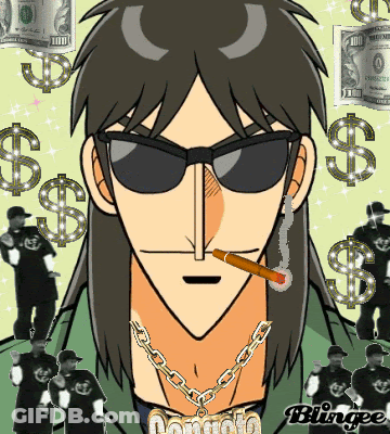 Man In Sunglasses Smoking Cigarette Blinge GIF
